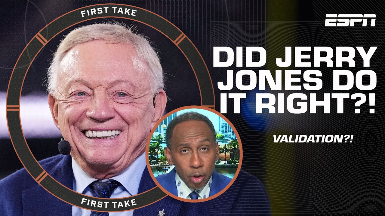 Stephen A. Validates Jerry Jones' Trade Deadline Moves π