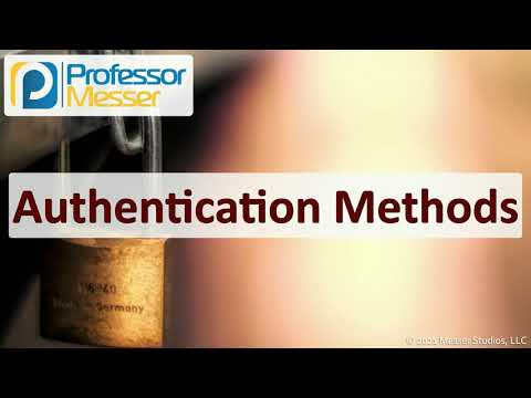 Authentication Methods - SY0-601 CompTIA Security+ : 2.4
