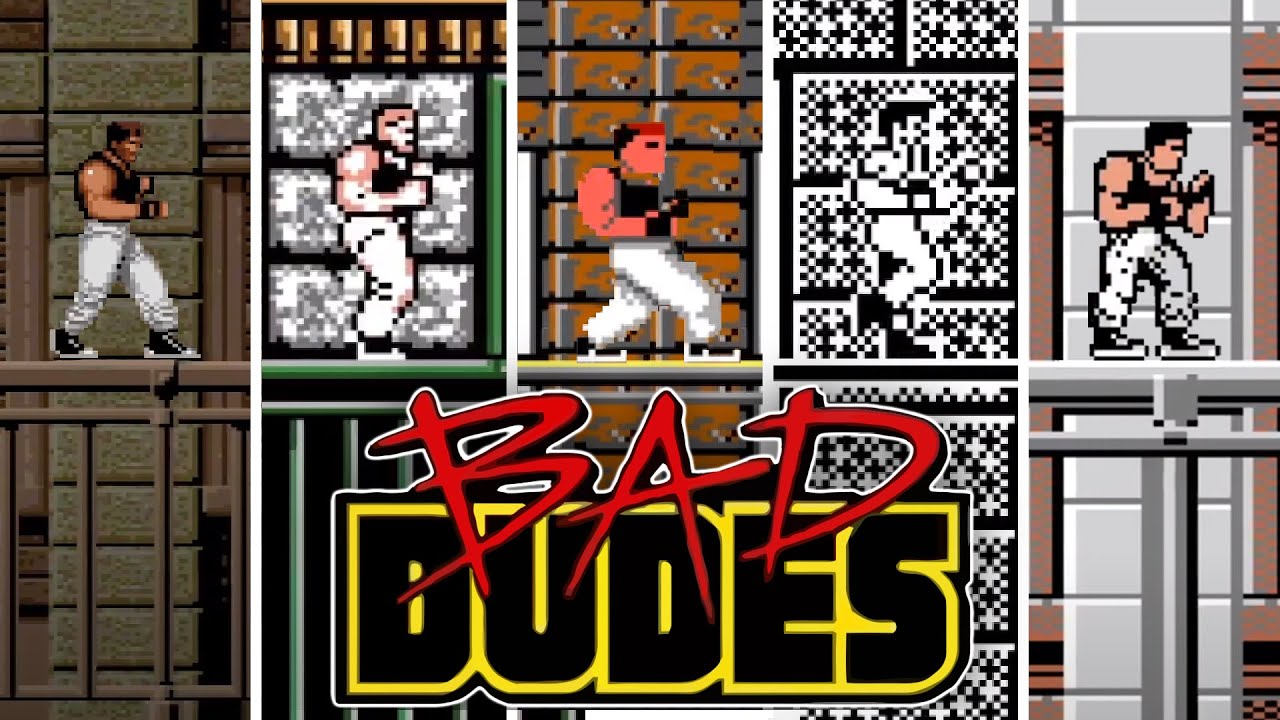 Bad Dudes vs. DragonNinja HD Versions Comparison