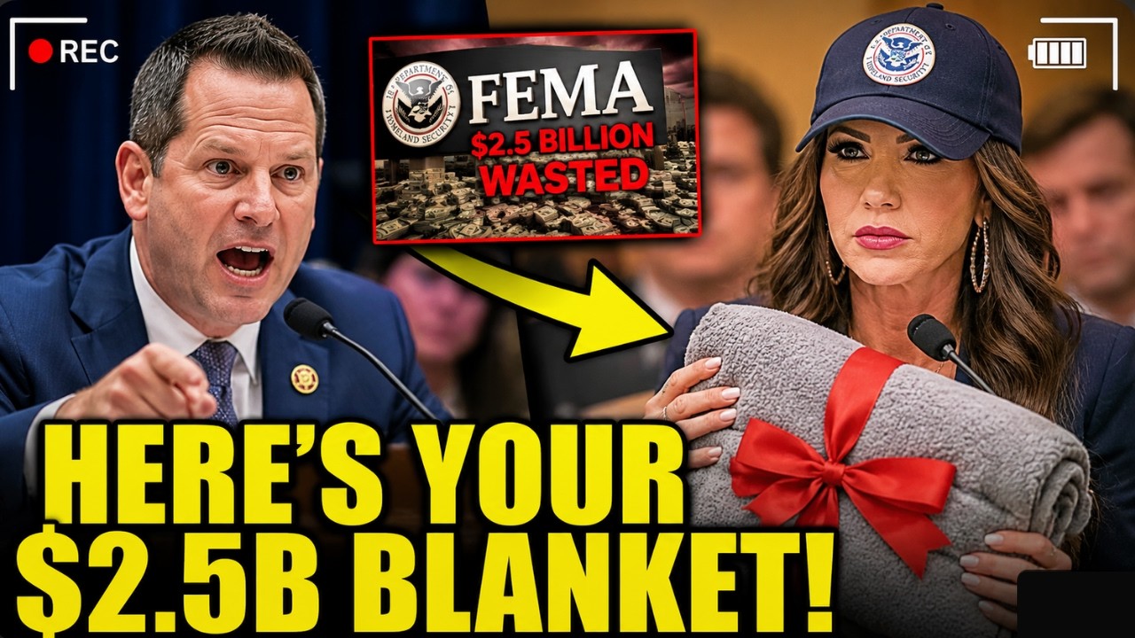Moskowitz Confronts Noem Over $2.5B FEMA Fraud 💥