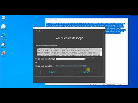 DigiSecret: How to Encrypt an Image or File