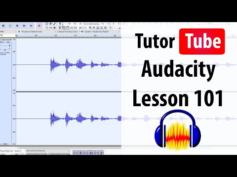 Audacity Tutorial - Lesson 101 - Pan