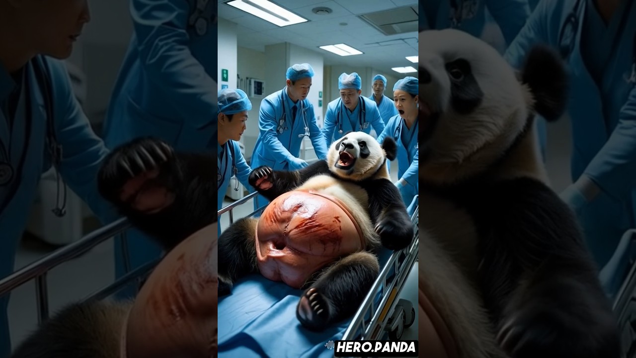 Incredible Rescue: Pregnant Panda Saved from City Road 🐼