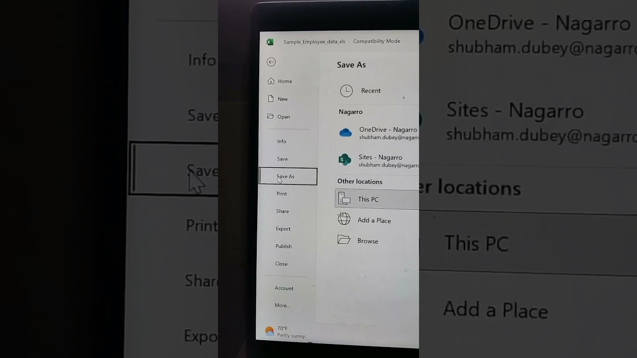 Excel Trick | Merge Multiple Sheets Into Single PDF😎 #shorts #excel #exceltipsandtricks #bytetech