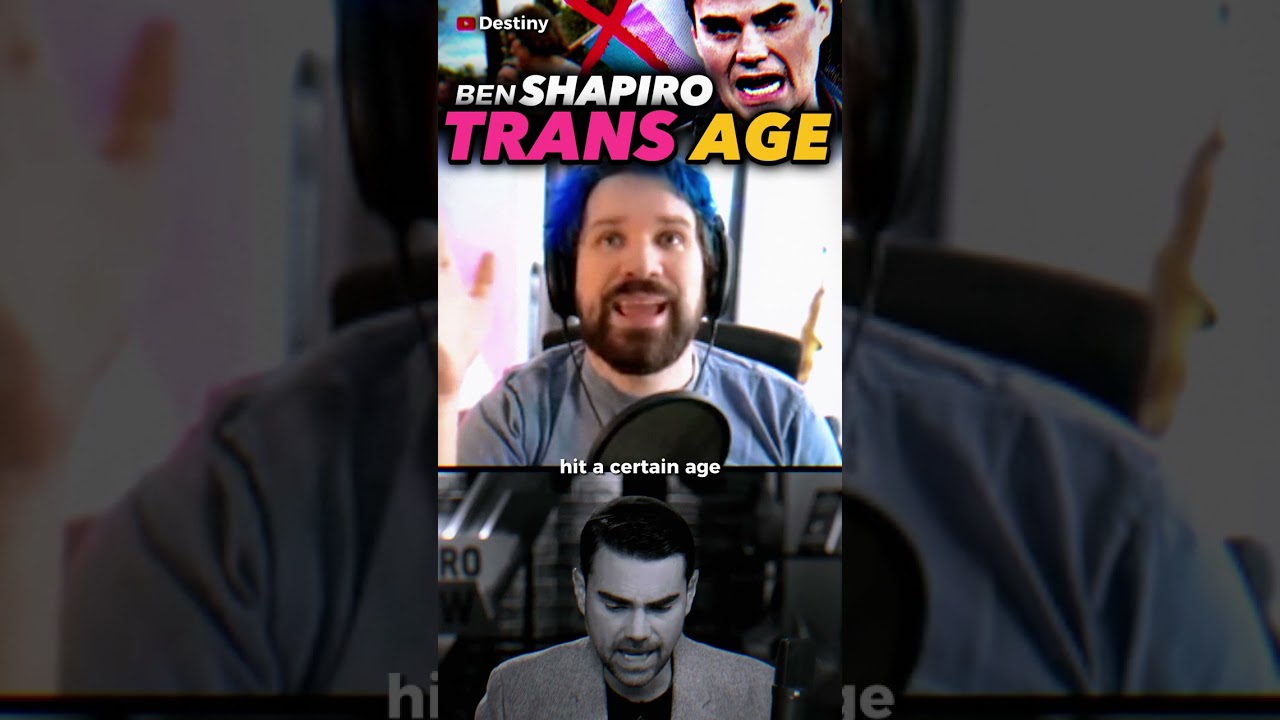 Ben Shapiro’s Perspective on Trans Age Explained 👶