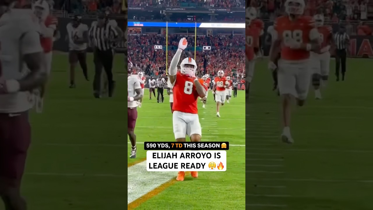 Elijah Arroyo Dominates the Field β NFL Ready! π