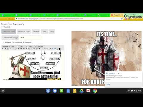 How to use steganography on any laptop or computer