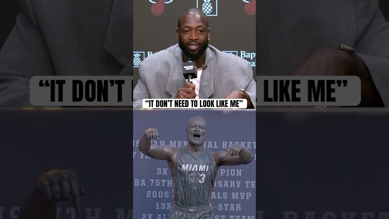 Dwyane Wade Responds to Statue Criticism 🏀