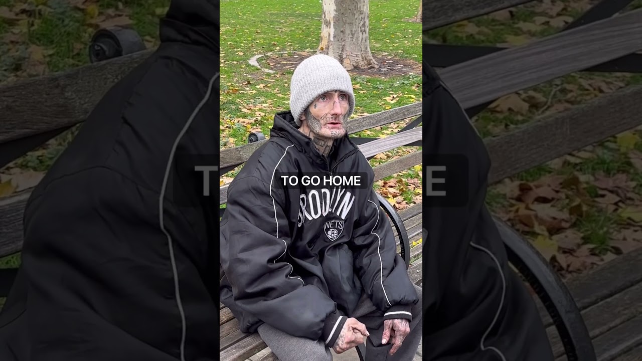 Homeless Man Reveals His Emotional Side 😢