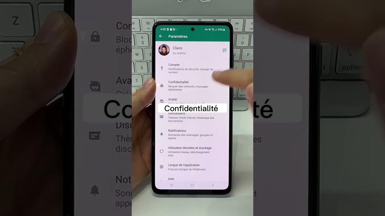 Comment lire les messages WhatsApp sans être vu (Sans confirmation de lecture)#shorts