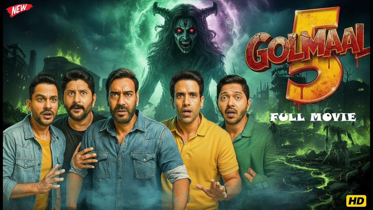 Golmaal 5 (2025) Full Movie | Ajay Devgn, Kareena Kapoor Khan | Comedy Action HD Hindi