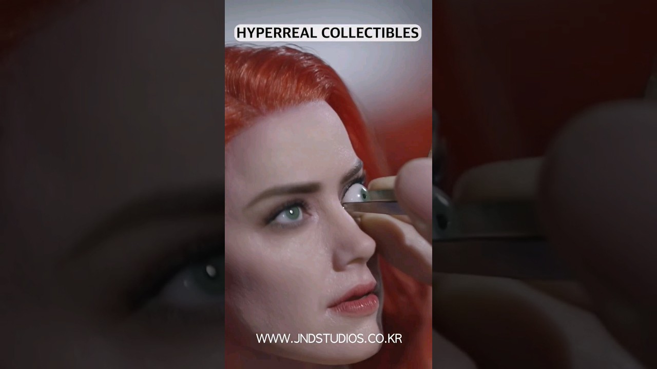 Adding Amber Heard's Eyes to JND Studios Aquaman Mera Hyperreal Statue