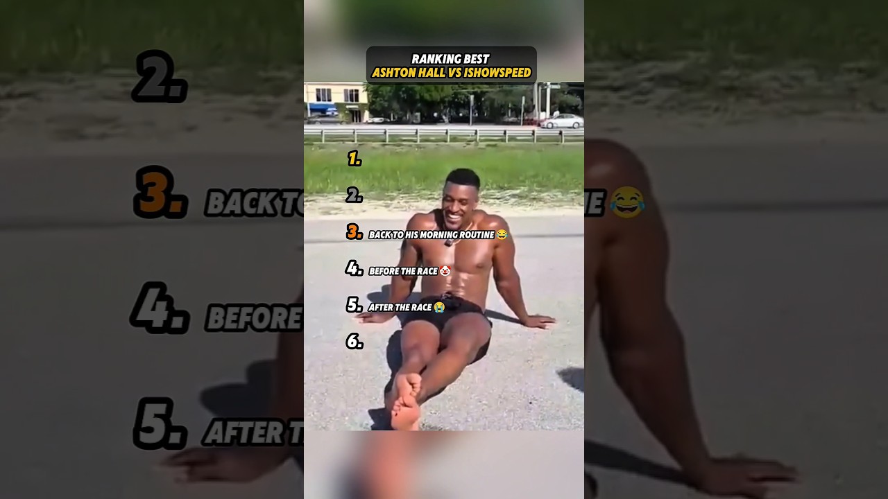 IShowspeed vs Ashton Hall 😂💀 Race Highlights