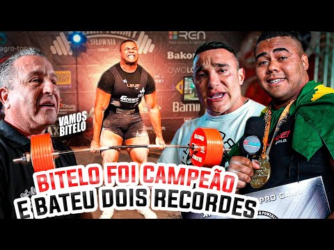 BITELO FOI CAMPEÃO E BATEU RECORDE EUROPEU NA POLONIA