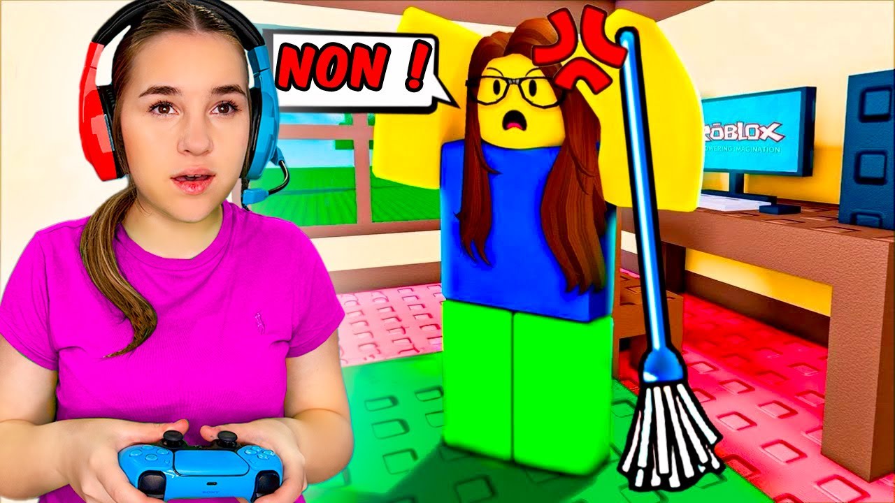 Amelya joue à Roblox, besoin de plus de jeux 🎮