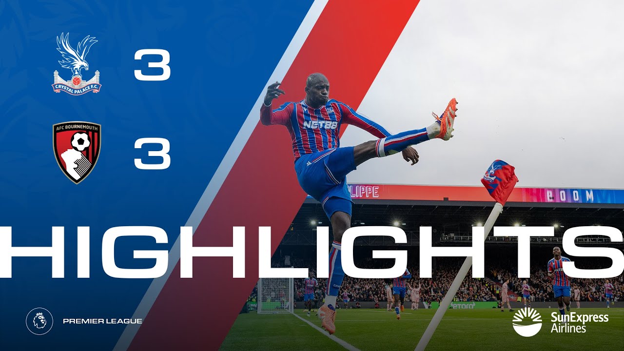 Crystal Palace 3-3 Bournemouth | Goals Galore 🔥
