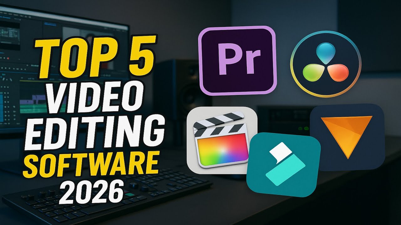 Top 5 Best Video Editing Software (2026)
