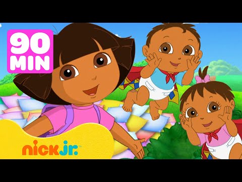 مغامرات دورا | مغامرات الطفل الخارق في دورا | 90 دقيقة | Nick Jr. Arabia