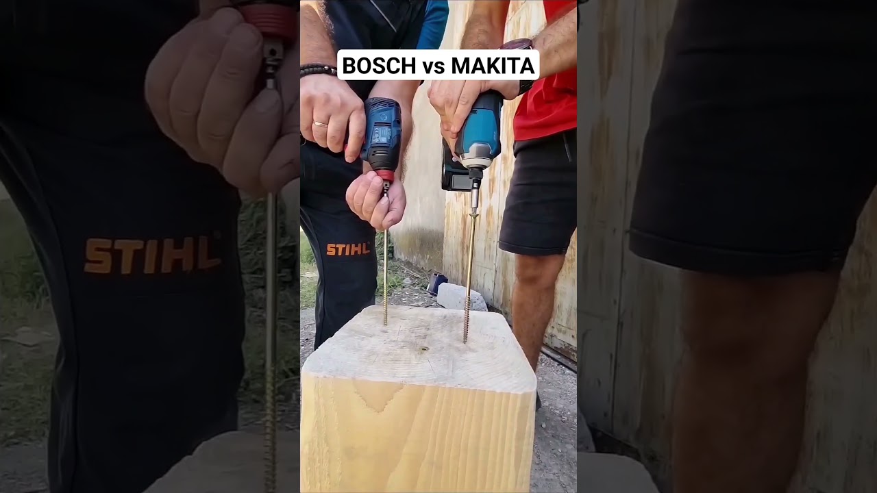 Bosch vs Makita: GDX 18V-210 C 🆚 TD001G