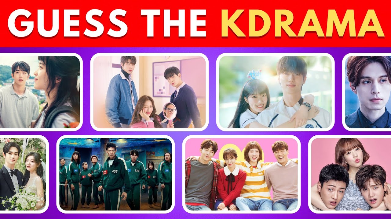 Guess the K-Drama by Poster in 5 Seconds! 🎬