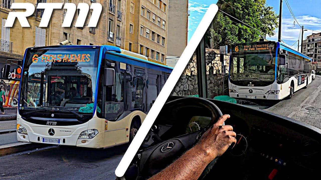 RTM Ligne 6: Mercedes Citaro C2 Aller-Retour 🚍