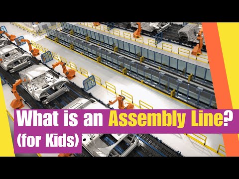 What is an Assembly Line? (for kids) | how assembly lines revolutionized modern civilization
