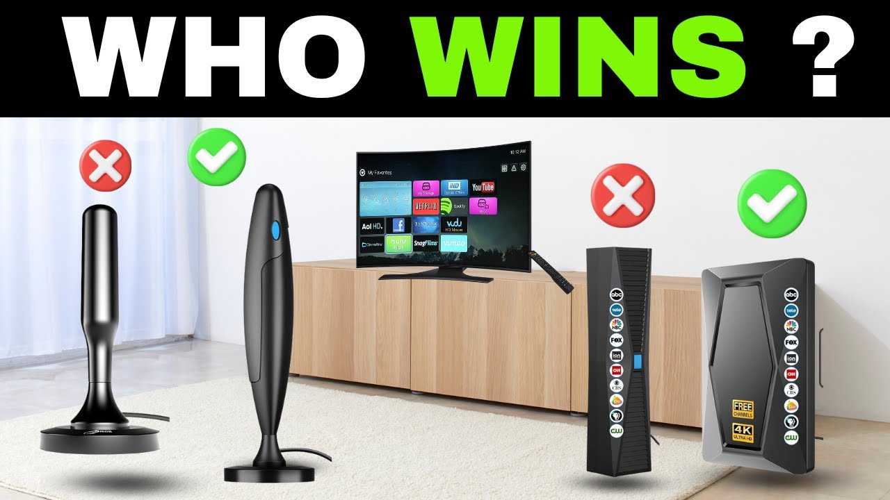 Top 7 Indoor Digital TV Antennas for Free TV (2025) 📡