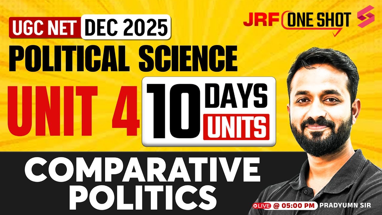 UGC NET Political Science: Comparative Politics Unit 4 📚