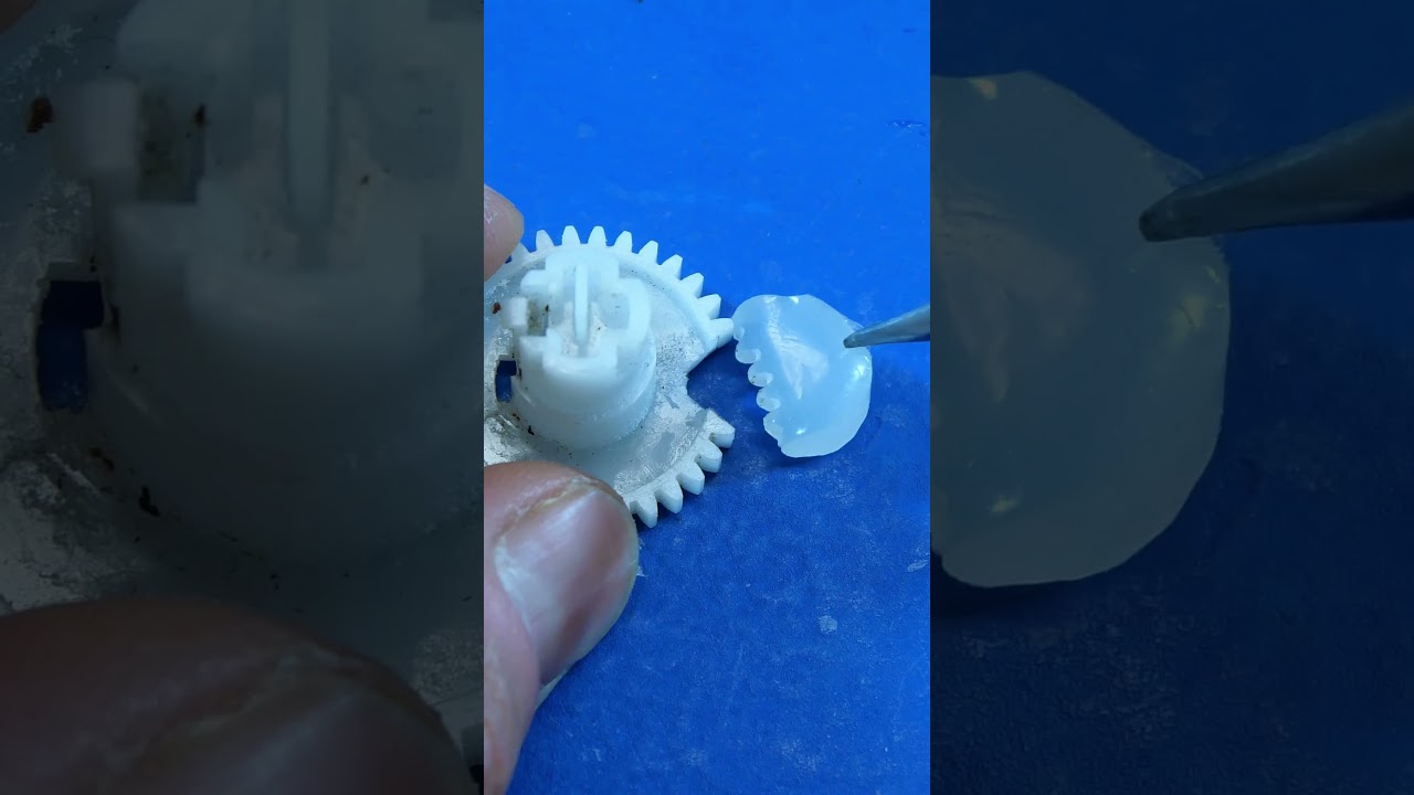 Quick Fix for Damaged Plastic Gears 🔧
