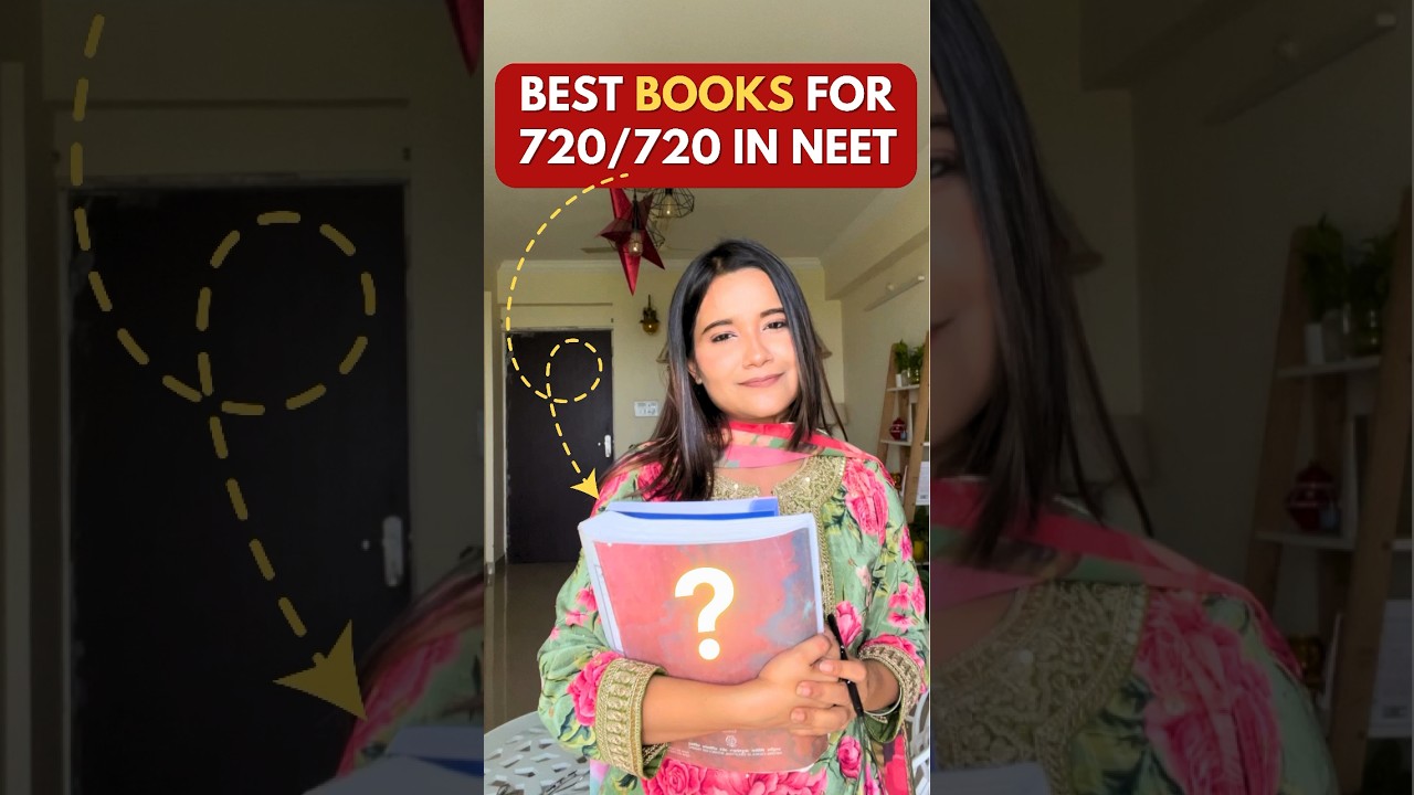 Best books for 720/720 in NEET  #NEET #neetpreparation
