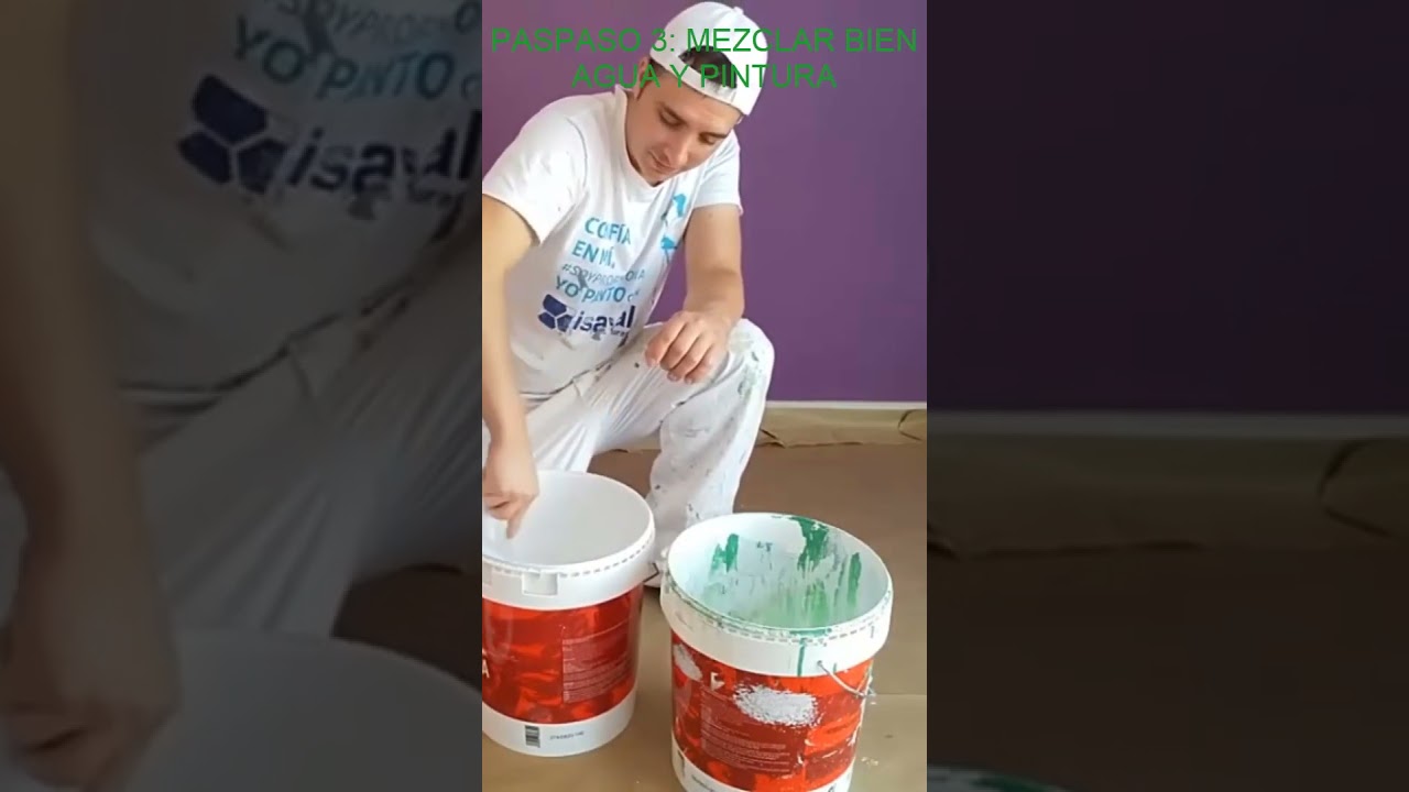 Secret para Mejorar tu Pintura: Mezcla con Agua 🎨