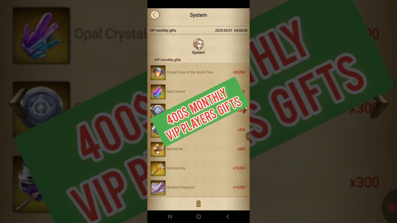 Claim Your $400 VIP Monthly Gifts for Free! 🔥 Clash of Kings Revival