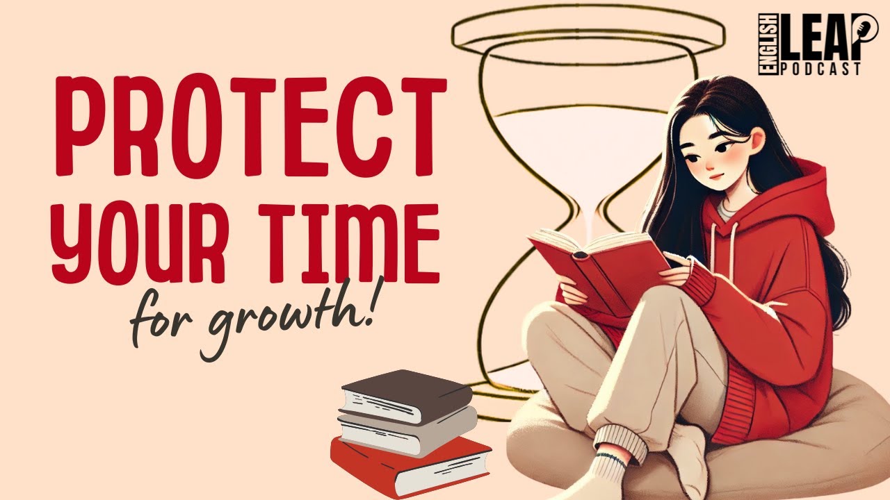 Master Your Time & Improve English | English Leap Podcast ⏳