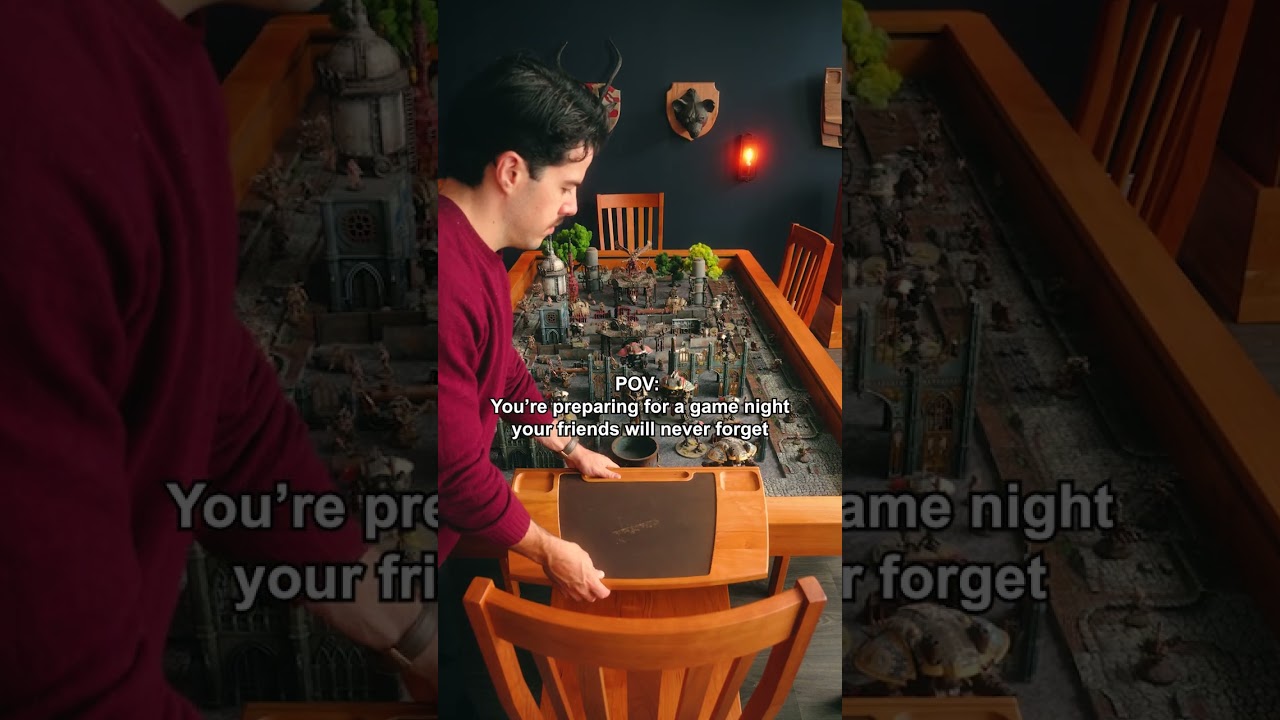 Elevate Your Warhammer Battles with Our Ultimate Modular Gaming Table ⚔️