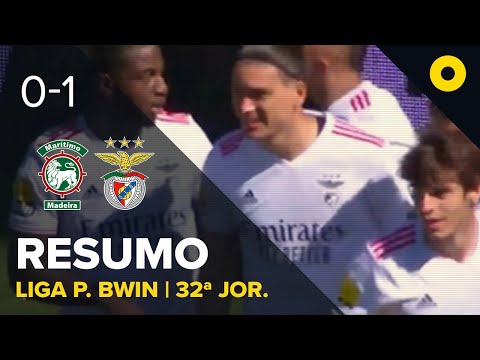 Resumo: Marítimo 0-1 Benfica - Liga Portugal bwin | SPORT TV