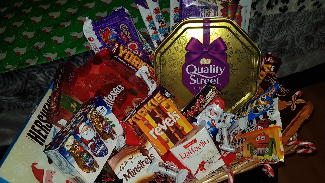 DIY Christmas Chocolate Hamper 🎄