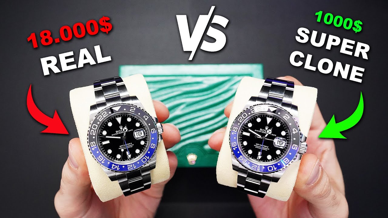 Real vs Fake Rolex: Spot a $1000 Super Clone Batman 🕒