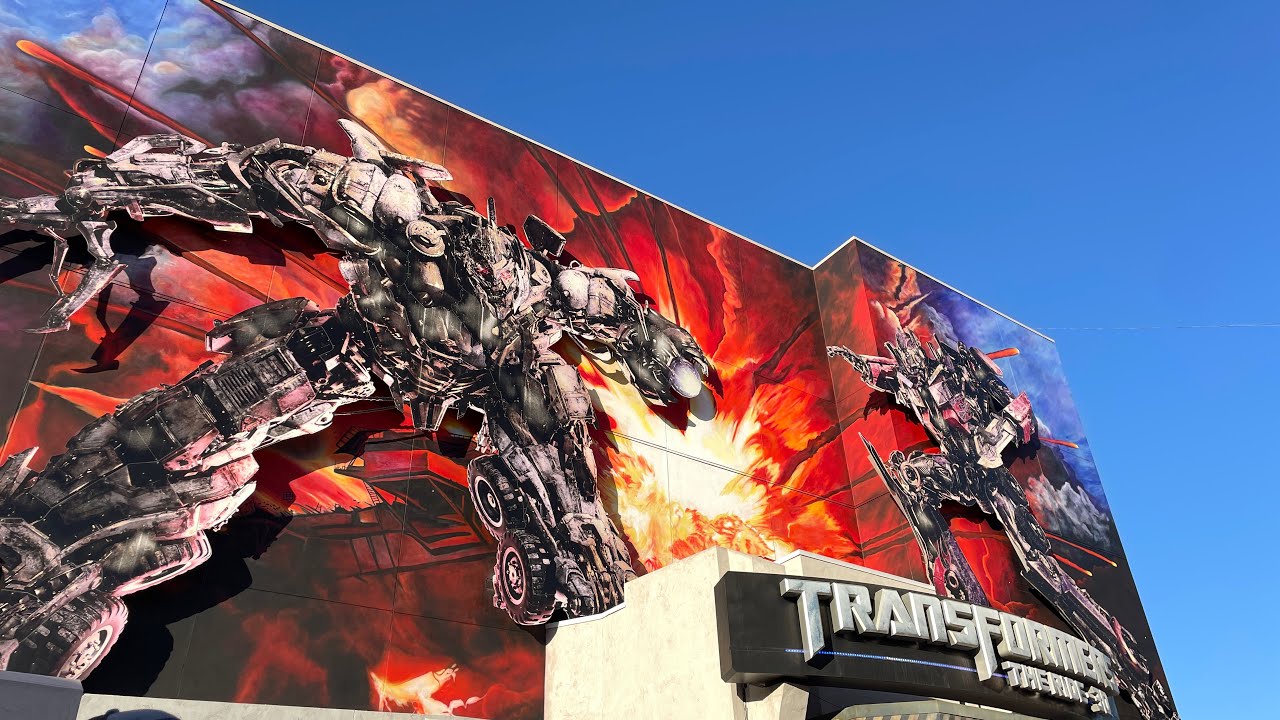 Transformers The Ride 3D at Universal Studios 🎢