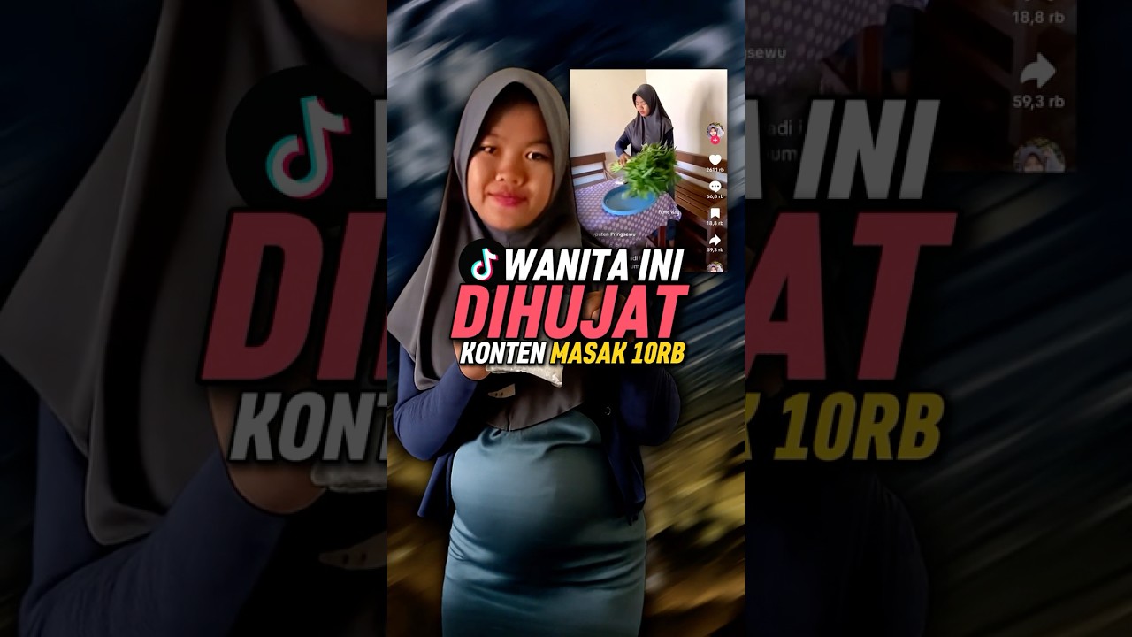 Wanita Ini Dihujat Netizen Karena Konten Rp10.000 Sehari #shorts