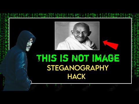 How to Hide Any File in an Image | Steganography Hack