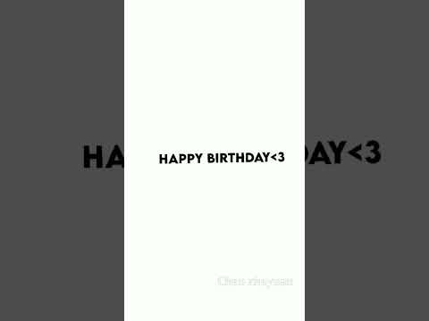 ❤️happy birthday ❤️ hidden Love ✨ 🦋chen zheyuan 🦋🎂