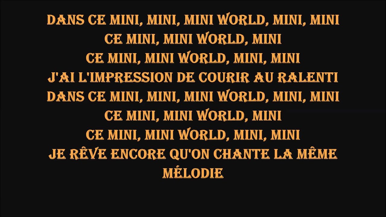 Indila - Mini World Lyrics 🎶