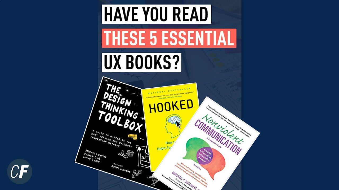 5 Top 5 Must-Read Books Every UX Designer Should Know 📚