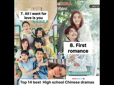 Top 14 best of high school Chinese dramas ❤️🫶❤️ #kcdramaqueen23 #highschool #chinesedrama #cdrama