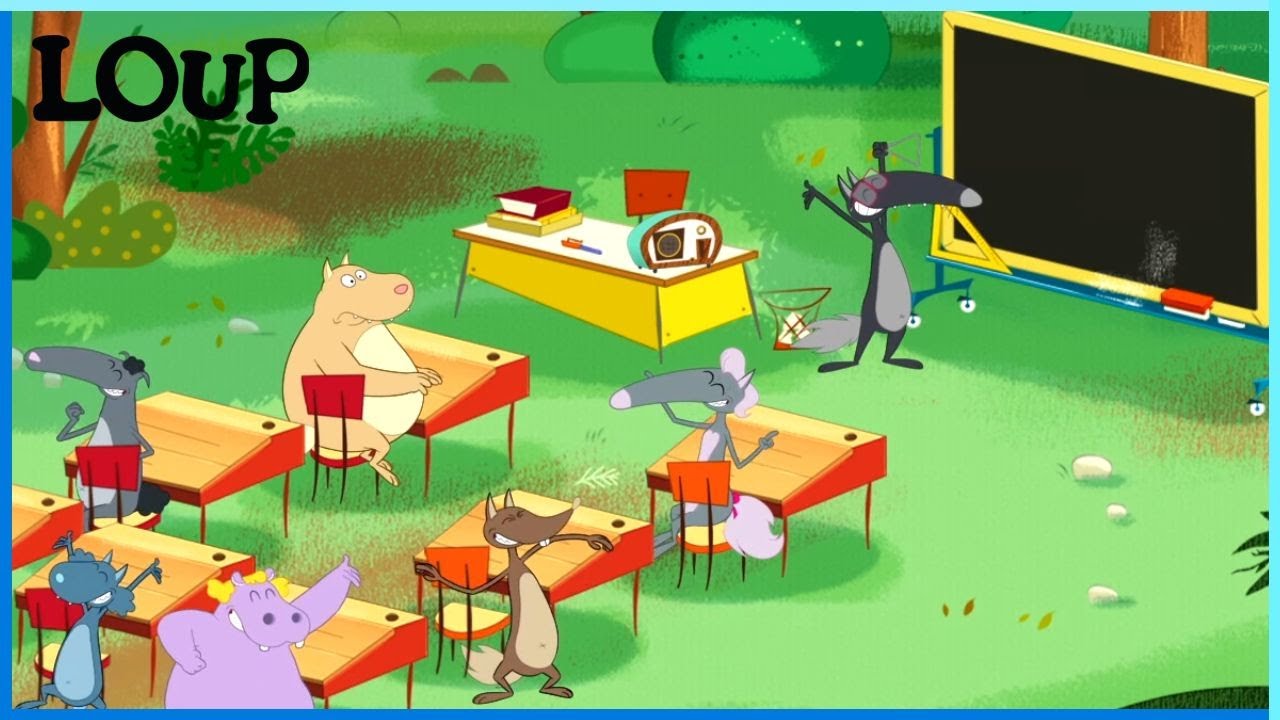 Le loup qui voulait être maître d’école | Loup | 20' Compilation
