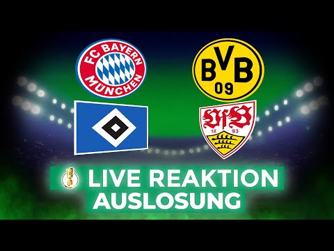 🔴 DFB Pokal Achtelfinale Auslosung | Live Reaktion