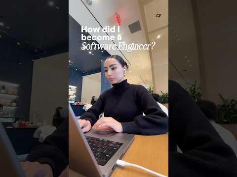 how I became a software engineer after doing so many other things 👩🏻‍💻 #softwareengineer