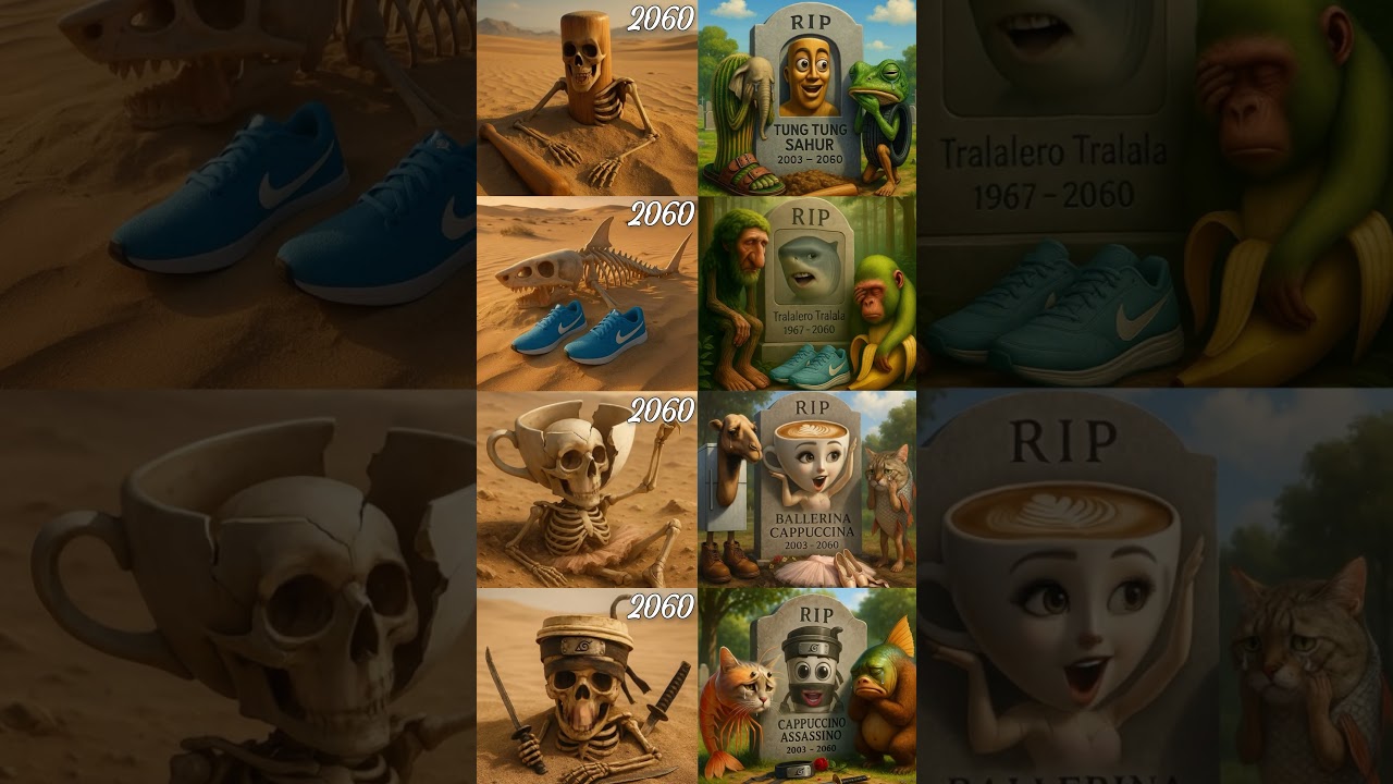 Italian Brainrot Performs Dramatic Singing — Not Alive! 🎭