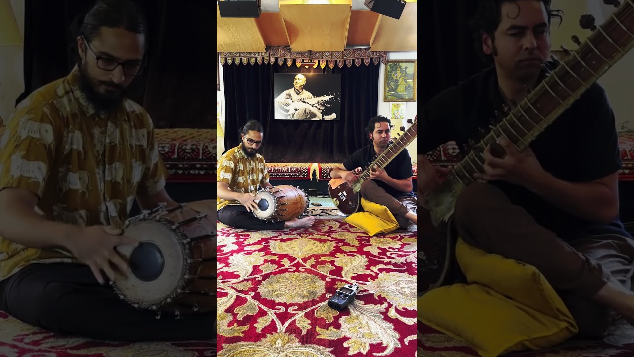 Sitar and Mridangam Bhairavi - Final Tihai