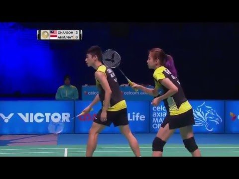 Celcom Axiata Malaysia Open 2016 | Badminton F M3-XD | Chan/Goh vs Ahm/Nat